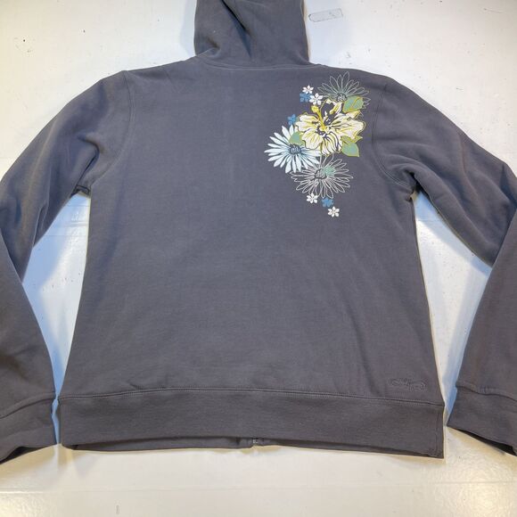 HAWAII CRAZY SHIRTS HOODIE HOODED SWEATSHIRT JACKET Sz Womens XS Reversible - Picture 3 of 7